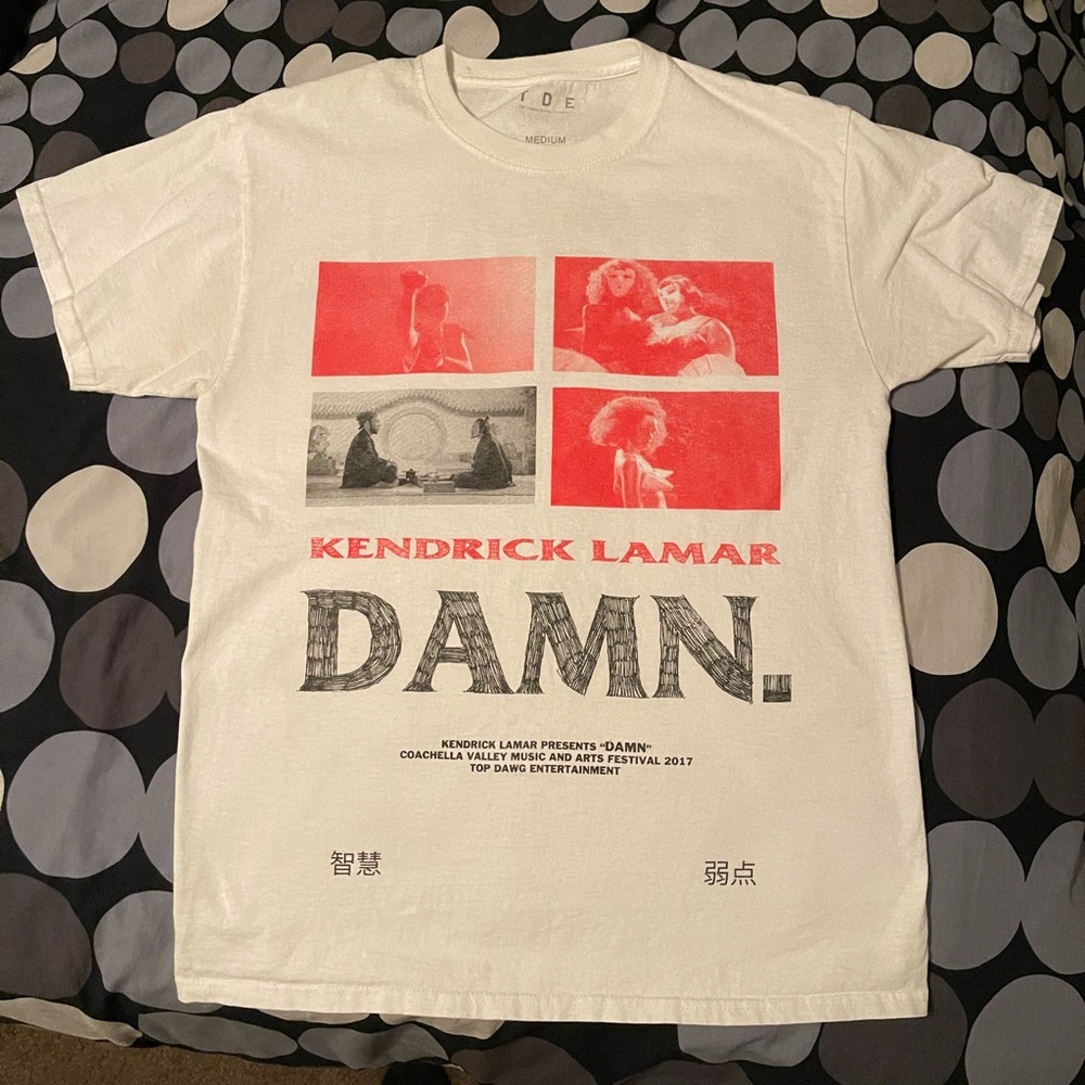 2017 Coachella Kendrick Lamar Tee